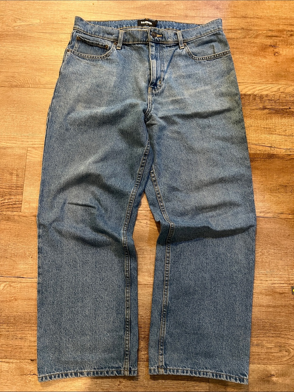 RSQ Men's Loose Jeans in Light Blue 36x32